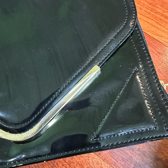 BCBG Generation Oversized Envelope Bag Clutch Black - Picture 2 of 11